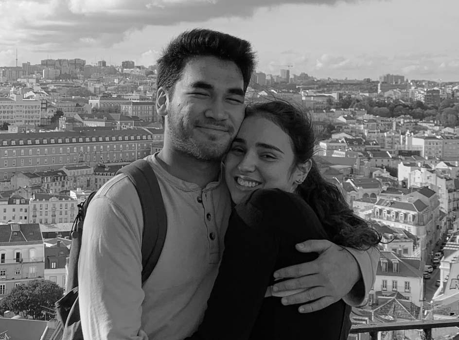 Olivia Eckstein and Samuel Rivere