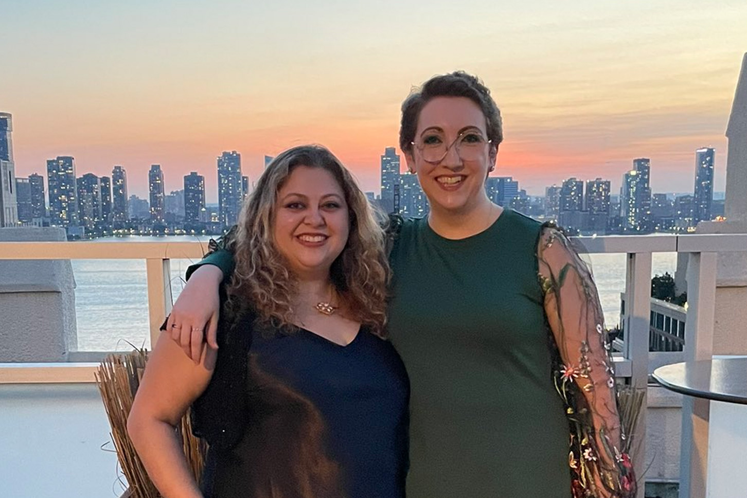 Sarah Moga and Michele Balsam