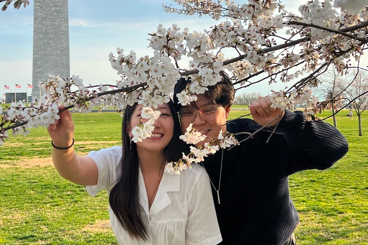 Joyce Wang and Edward Jahng