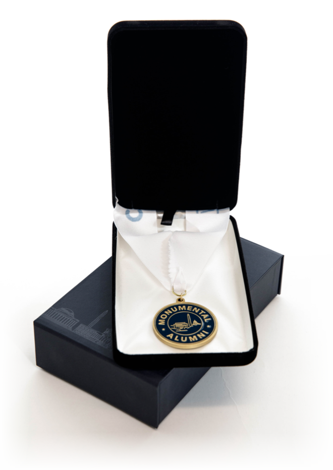 Monumental Alumni medal