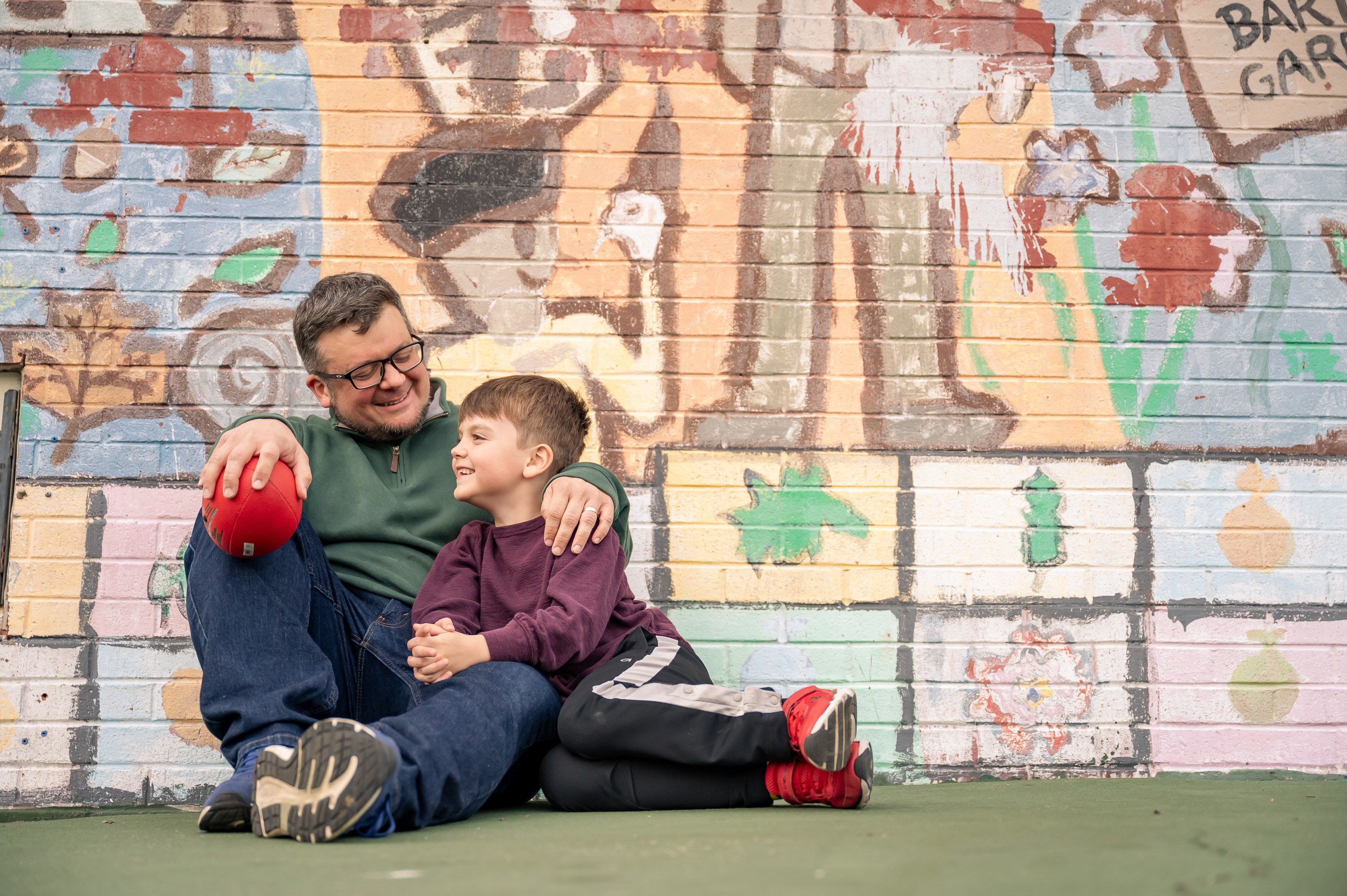 Joe Gidjunis, pictured here with his son, Gabe, found immense joy in being a dad—and sadness in the fact that no one told him to expect it. (Contributed photo)