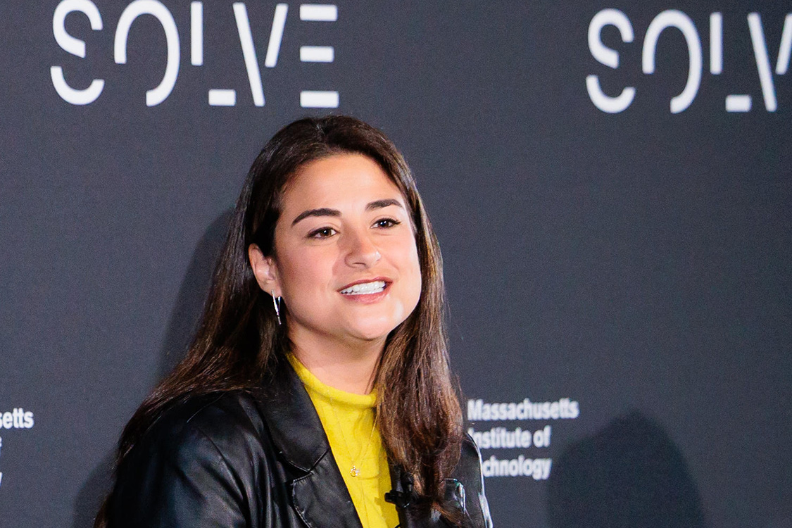 Roberta Braga speaks at MIT SOLVE