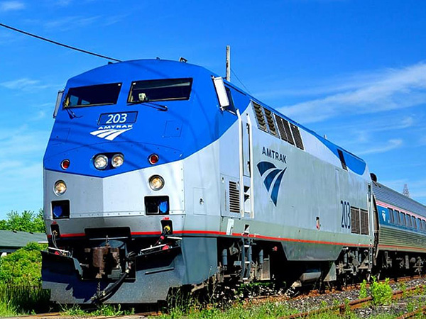 Amtrak train