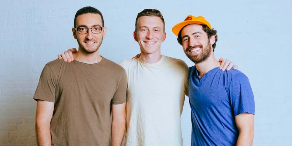 From left, Liran Cohen, Max Friedman and Ari Krasner (contributed photos)